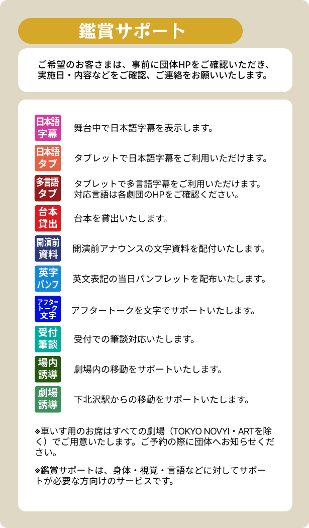 バリアフリー対応説明